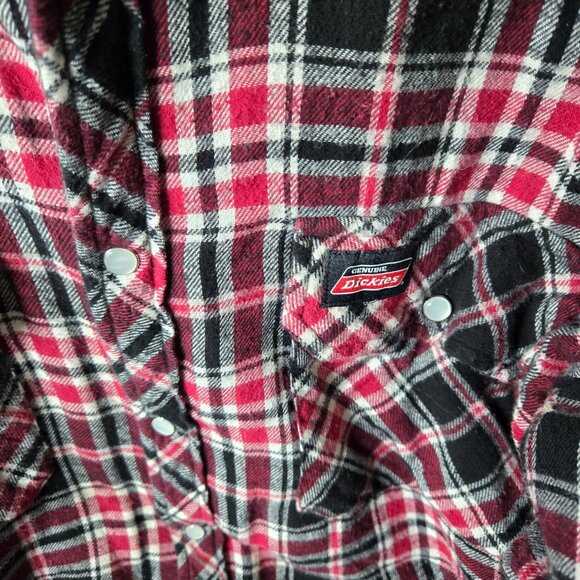 Dickies Plaid Jacket, Size M - Picture 2 of 7